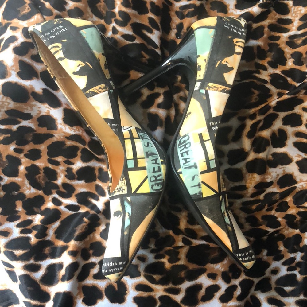 Multi colored heels - Picture 5 of 6